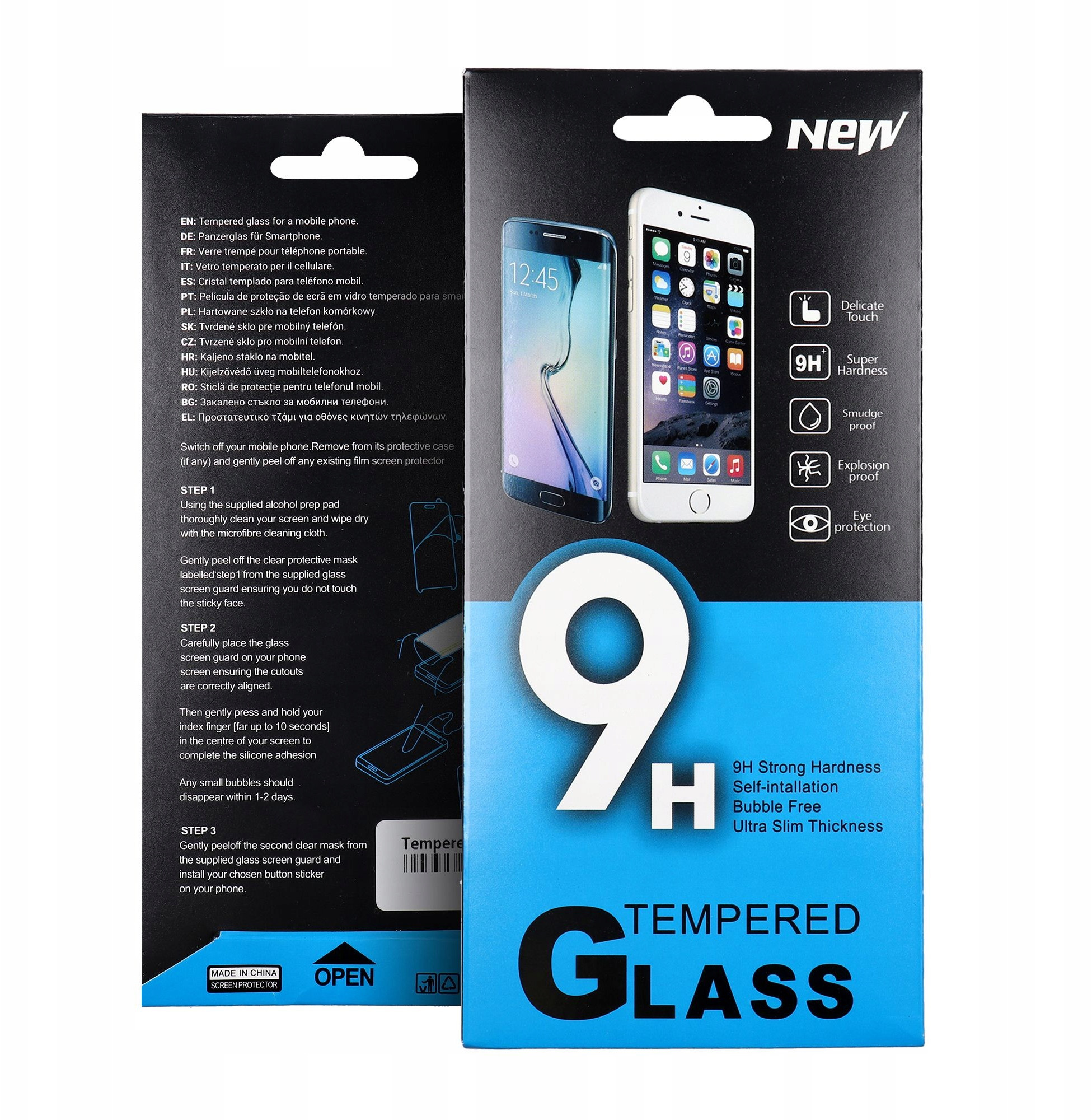 Szkło hartowane Tempered Glass 9H do Xiaomi Redmi Note 13 Pro Plus 5G – Ochrona Twojego wyświetlacza