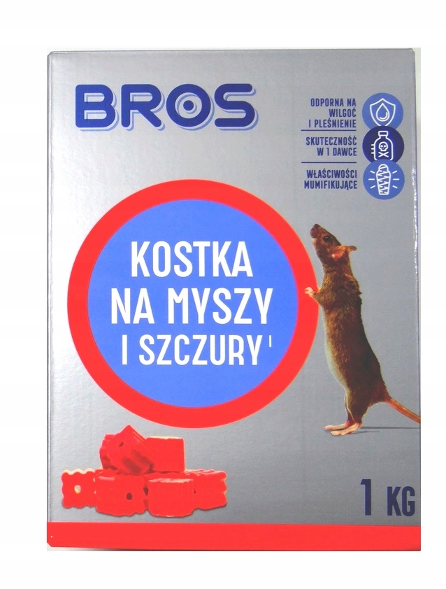 Woskowane kostki odporne na wilgoć i pleśń