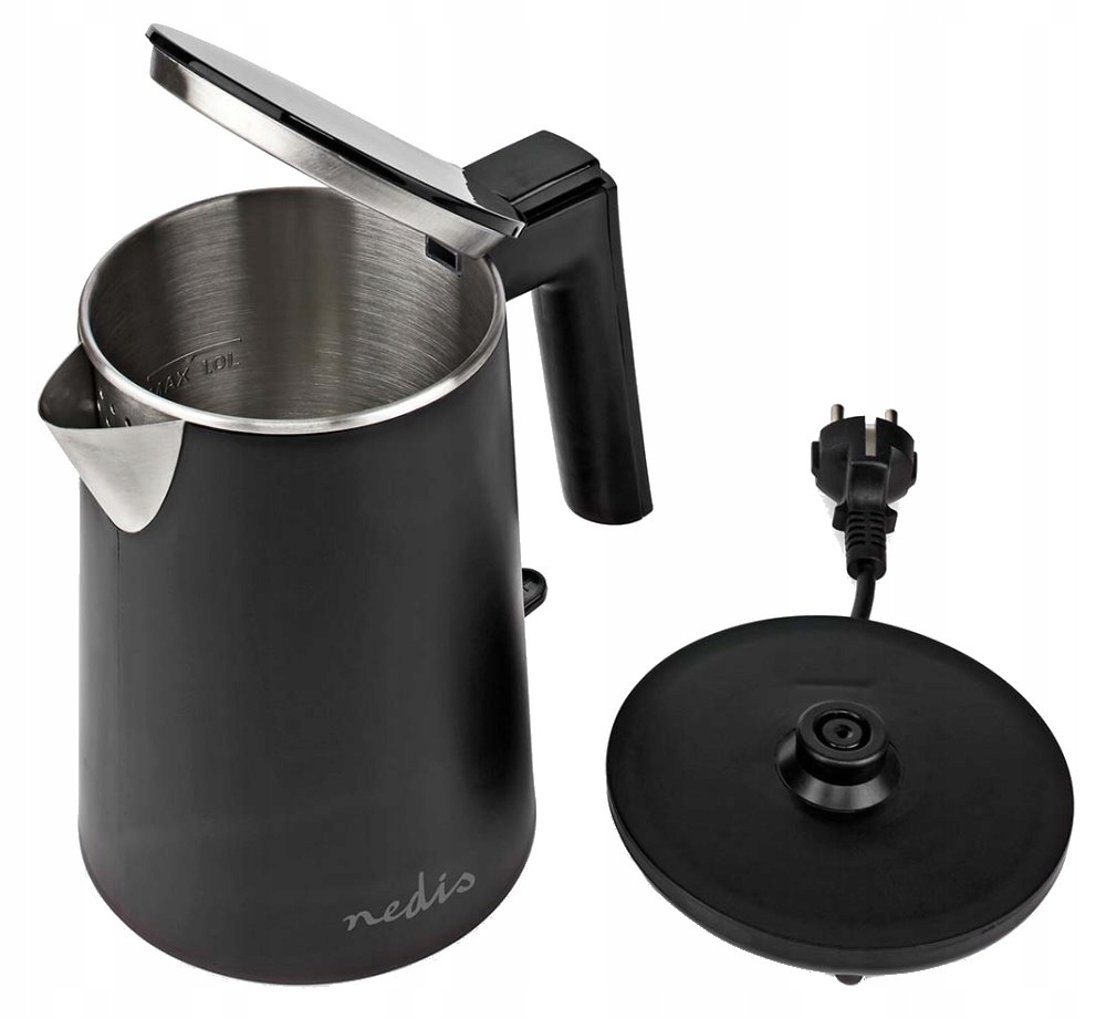 Pojemność zbiornika 1 l – Idealny do szybkiego gotowania wody