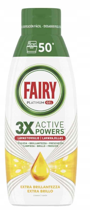 Fairy Platinum Żel do Zmywarki – Niezawodna Czystość i Blask