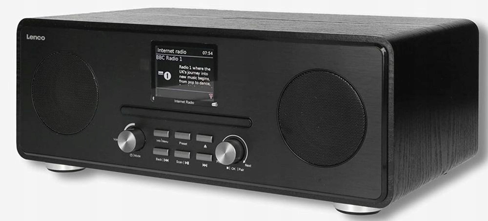 Funkcje radia DAB+, FM i internetowego