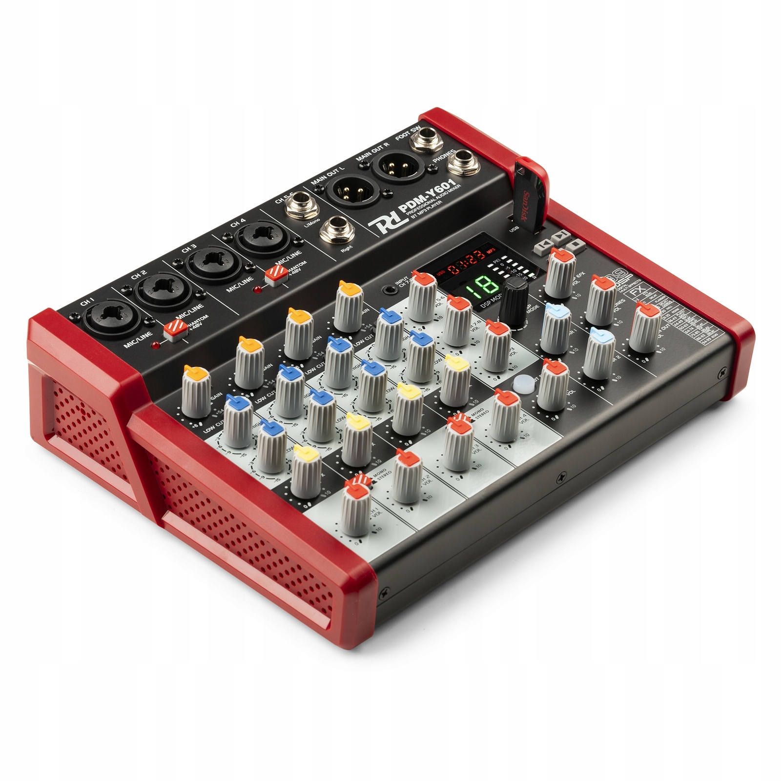 Kompaktowy design i różnorodność wejść audio