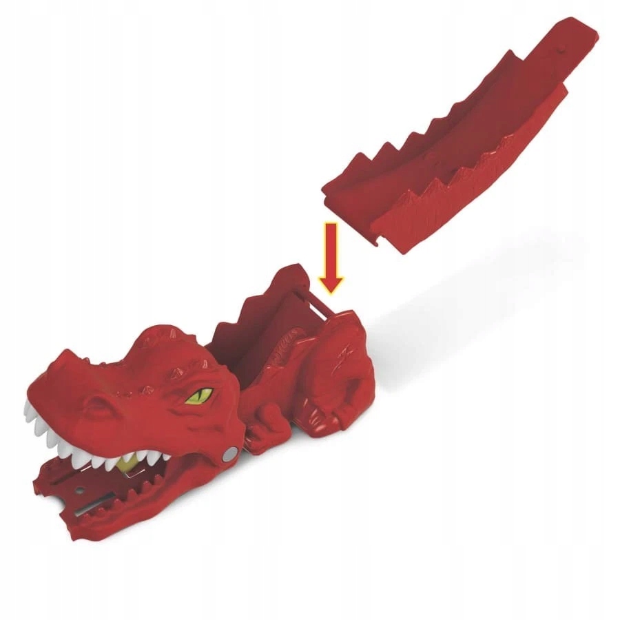 Zestaw zawiera: wyrzutnię i samochodzik