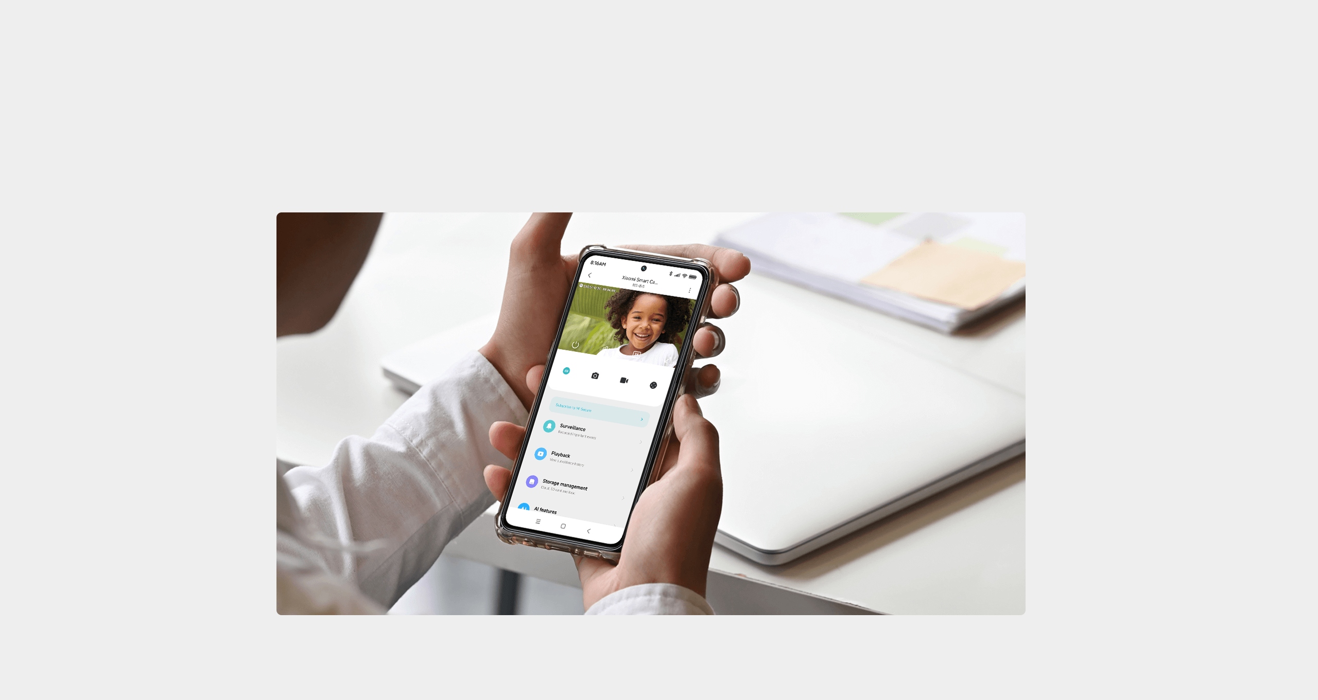 Inteligentne wykrywanie ruchu i powiadomienia na smartfonie