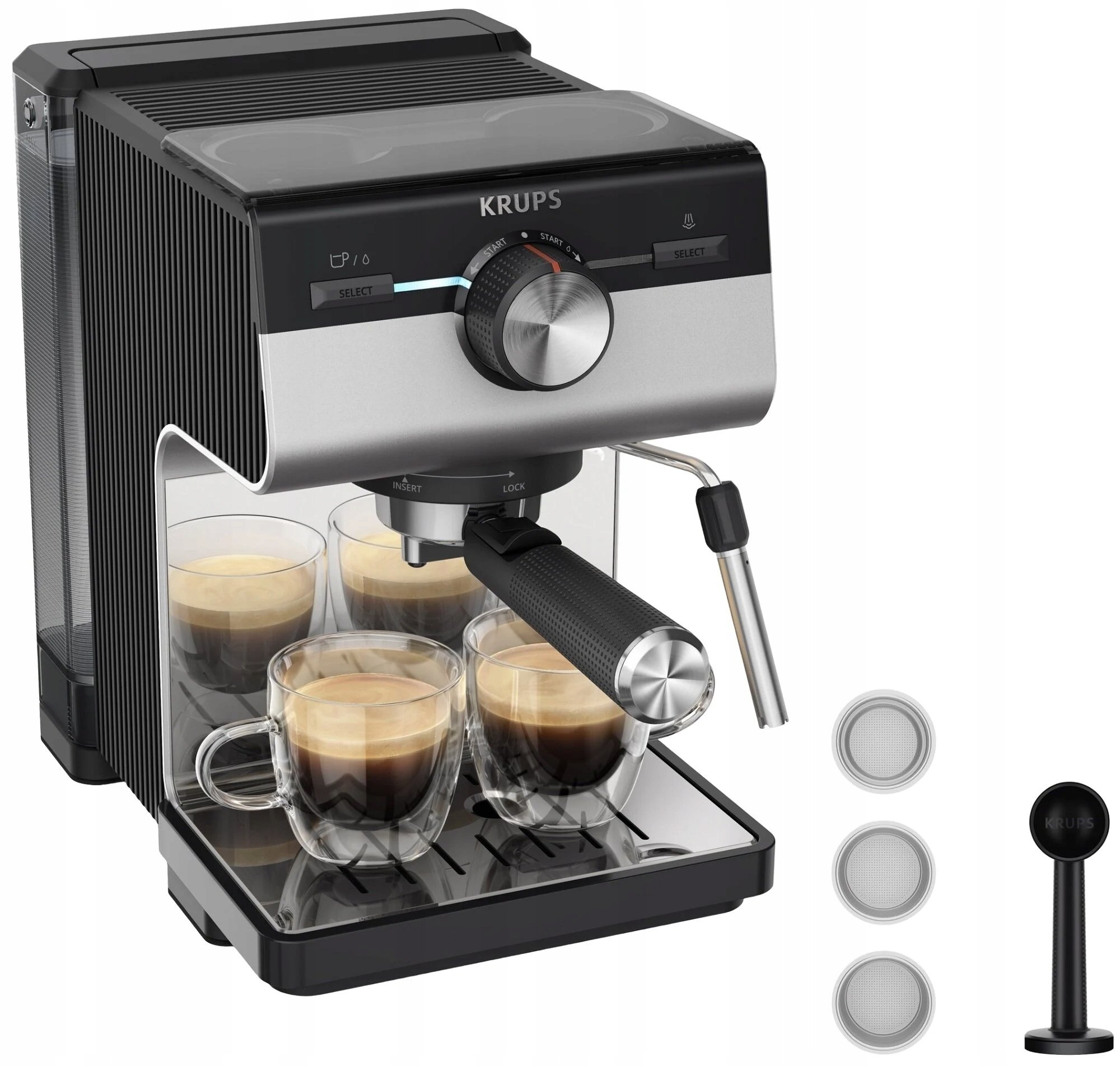 Elegancki i stylowy design – Ekspres, który ozdobi Twoje wnętrze