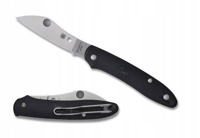 Nóż składany Spyderco ROADIE XL BLACK C267BKP – Idealny towarzysz w podróży
