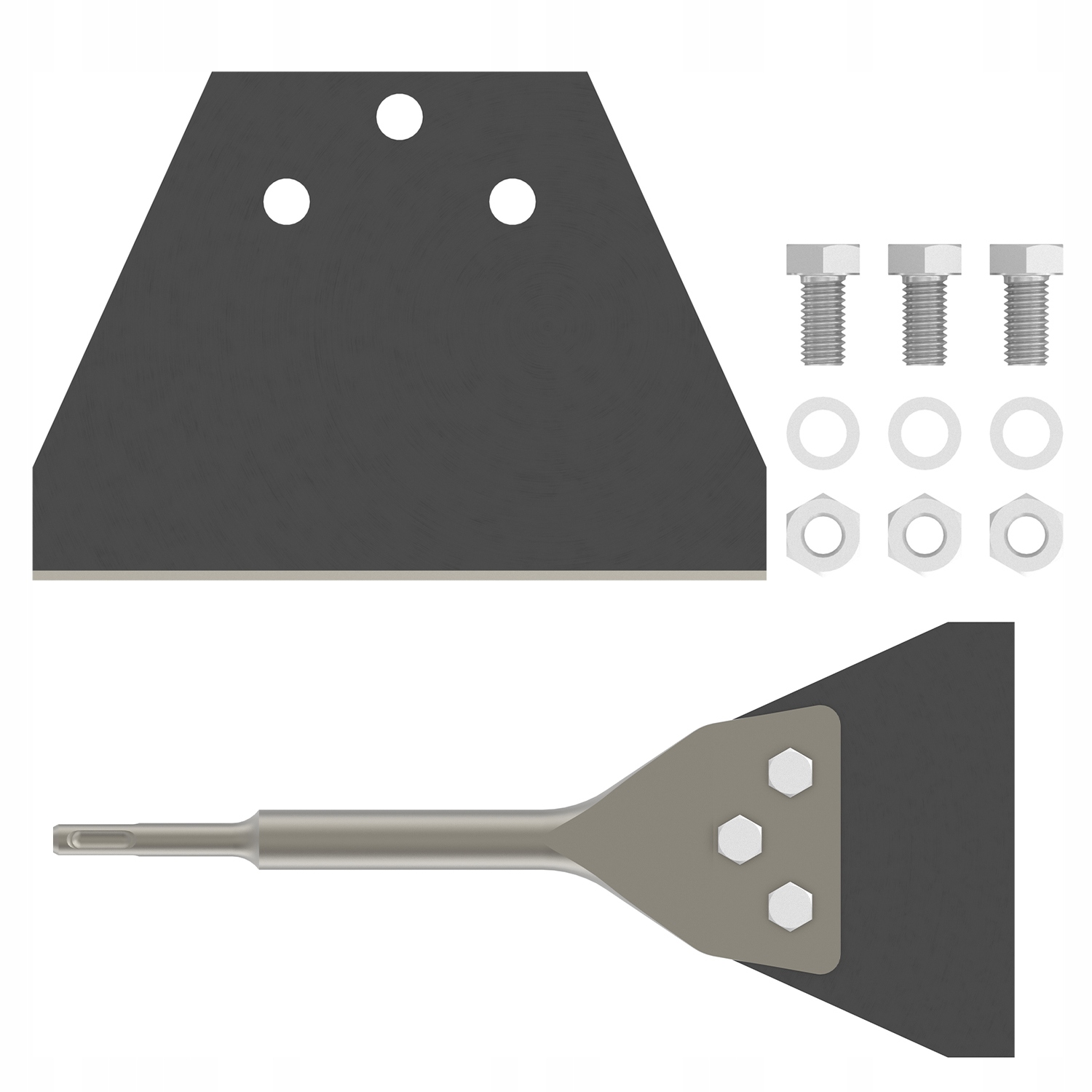 Zestaw części ReplacemenFS SDSplus – Skuteczne narzędzie do usuwania płytek