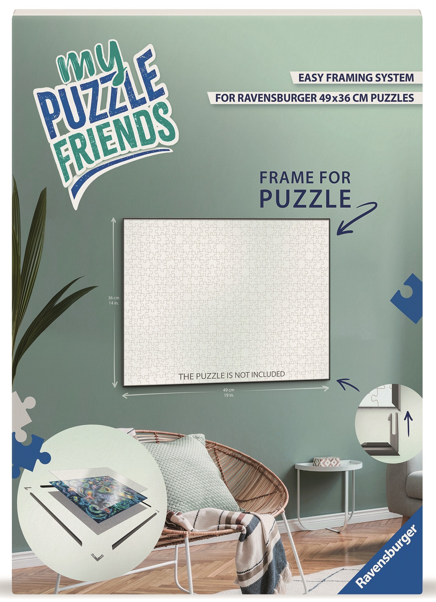Ramka do puzzli Ravensburger 500 elementów – Idealne rozwiązanie dla miłośników układanek