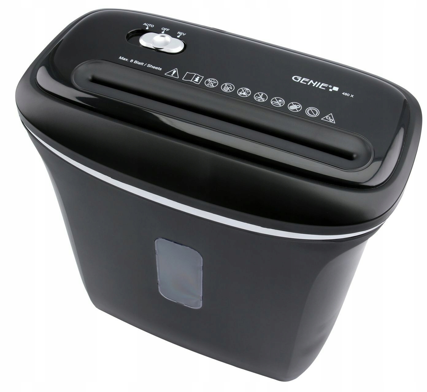 Genie Niszczarka Ścinkowa 480X – Efektywne niszczenie dokumentów