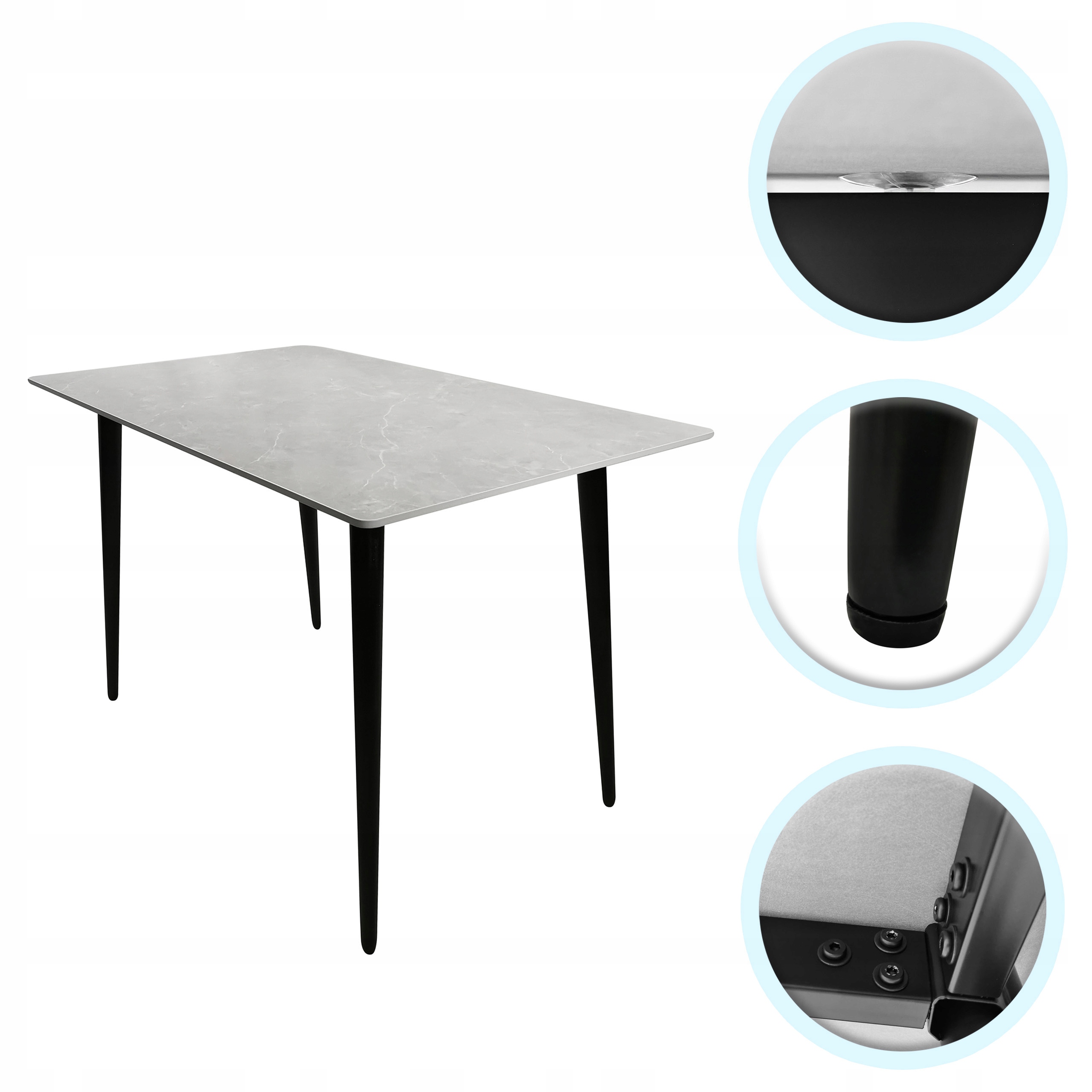 Nowoczesny design z jasnym betonowym wykończeniem