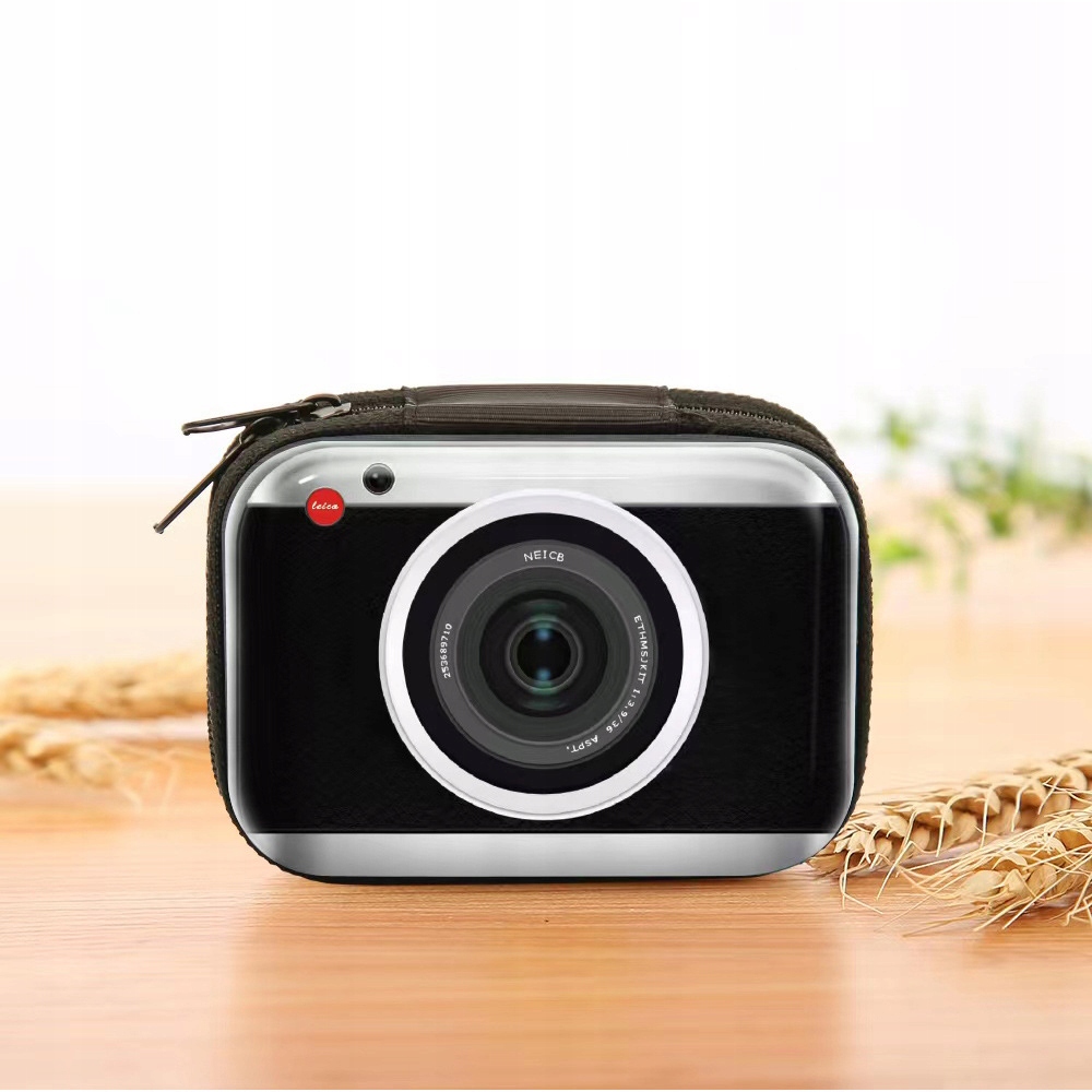 Atrakcyjna grafika i kolorystyka etui