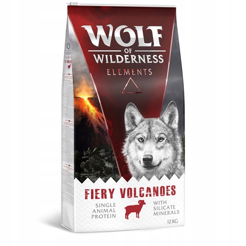 Sucha karma Wolf of Wilderness Fiery Volcanoes – Jagnięcina 12 kg dla Twojego psa