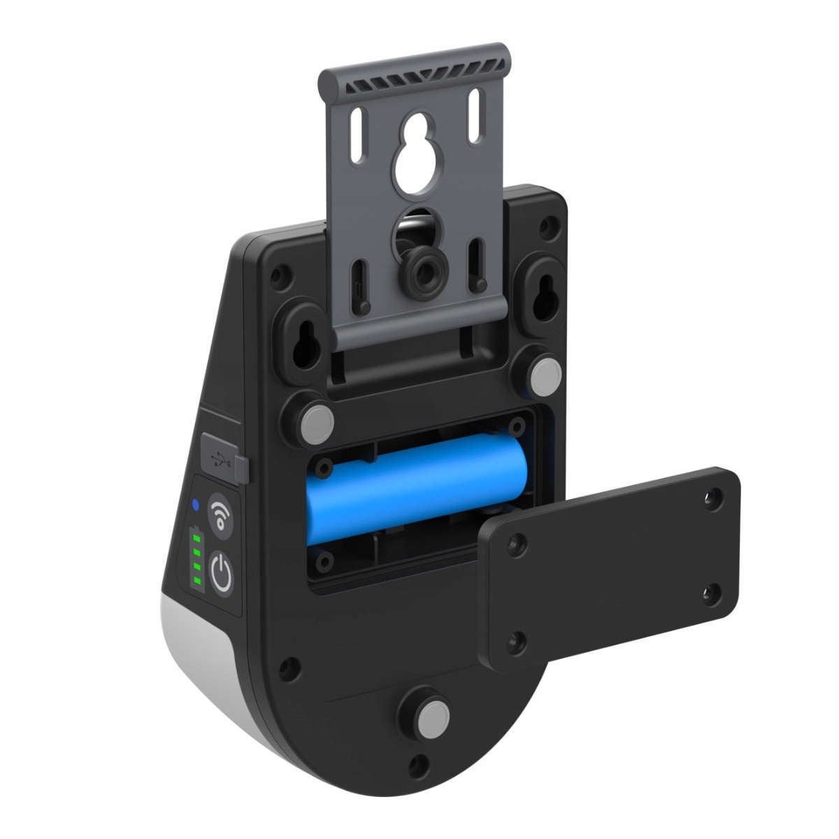 Ładowanie przez USB-C oraz panel słoneczny