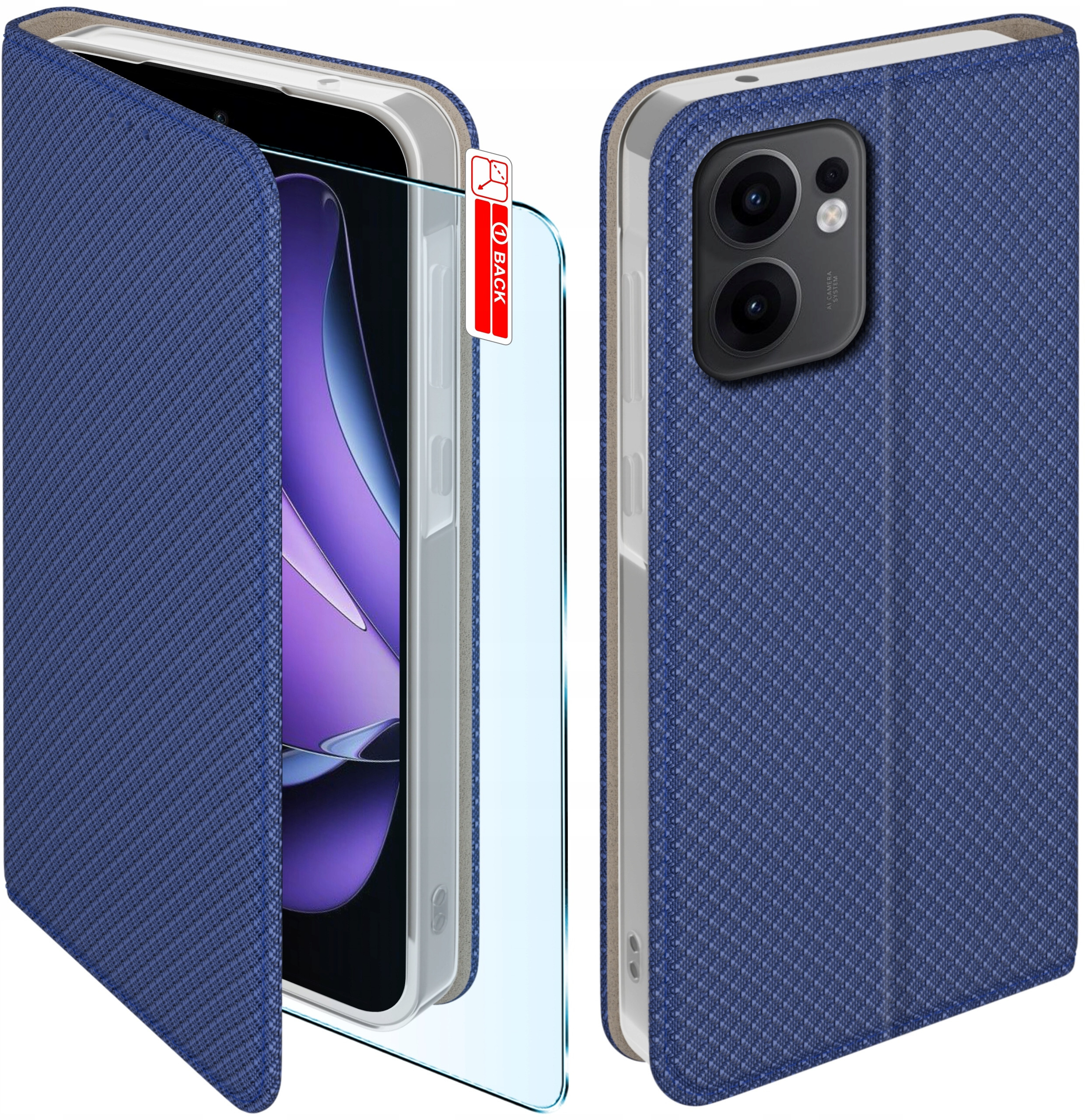 Etui z klapką do Oppo Reno 13 FS 5G – Ochrona i styl w jednym