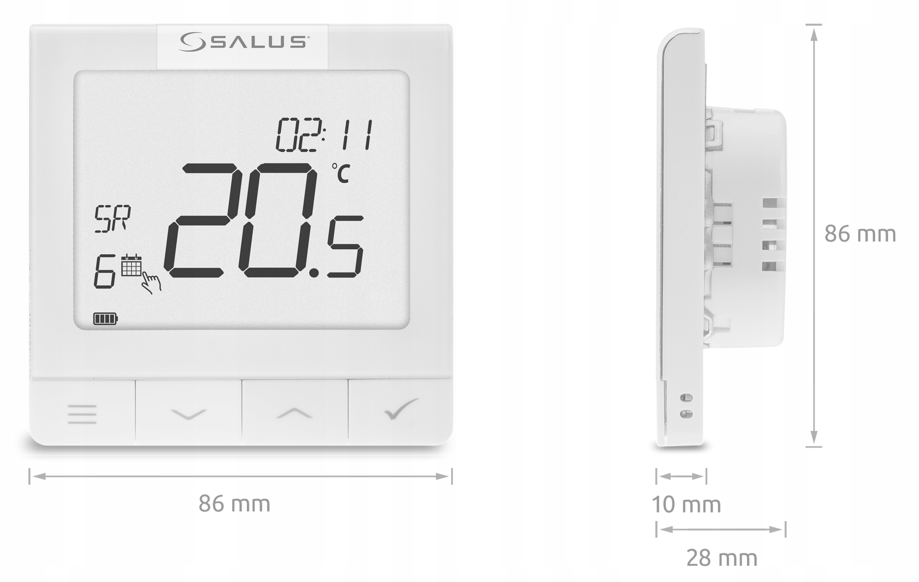 Funkcje harmonogramów czasowych i tryb serwisowy