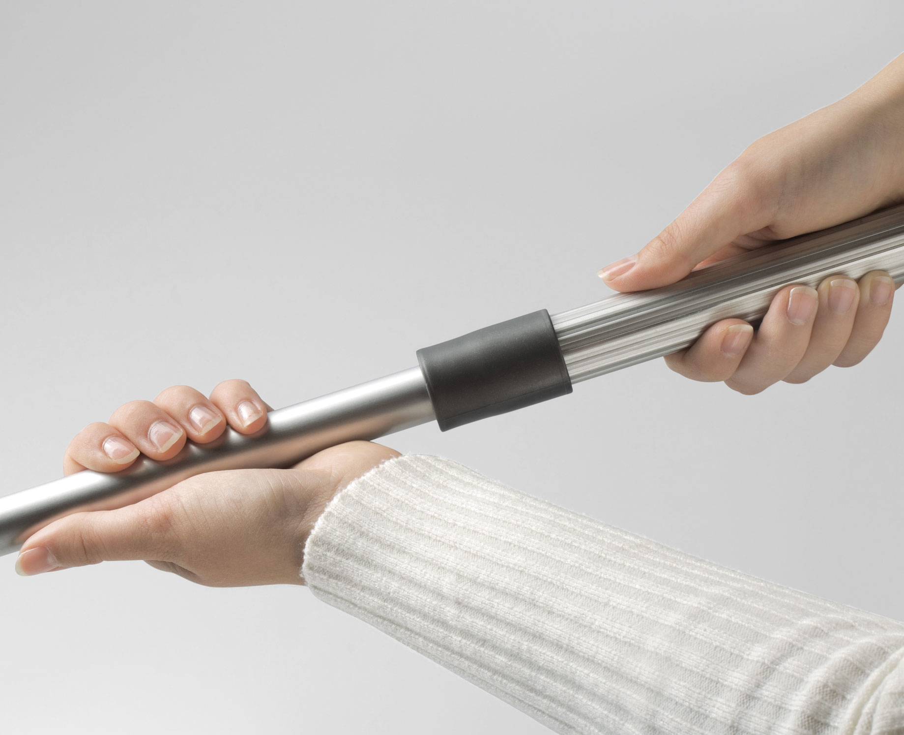 Wysoka jakość materiałów – Kij z karbowanego aluminium
