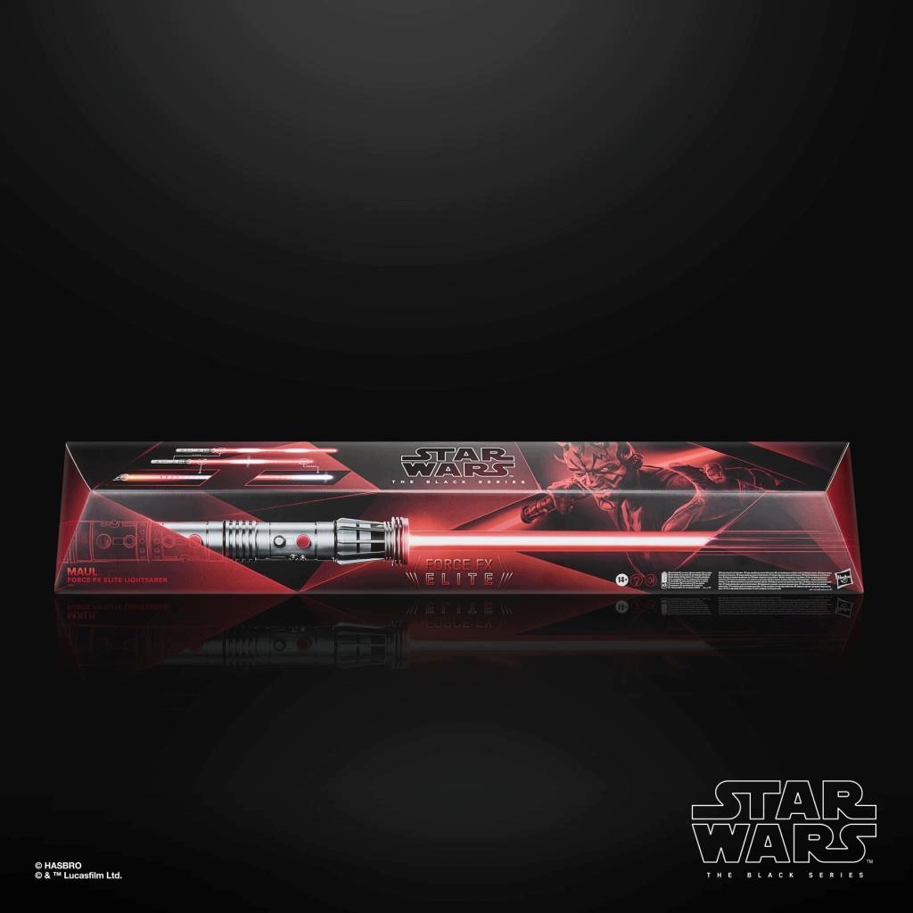 Star Wars Black Series - Miecz świetlny Force FX Elite Maul – Idealny dla fanów sagi