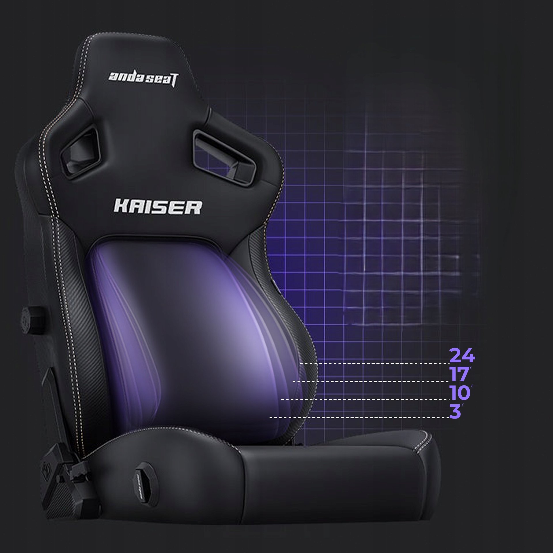 Ergonomiczne wsparcie lędźwiowe dla graczy