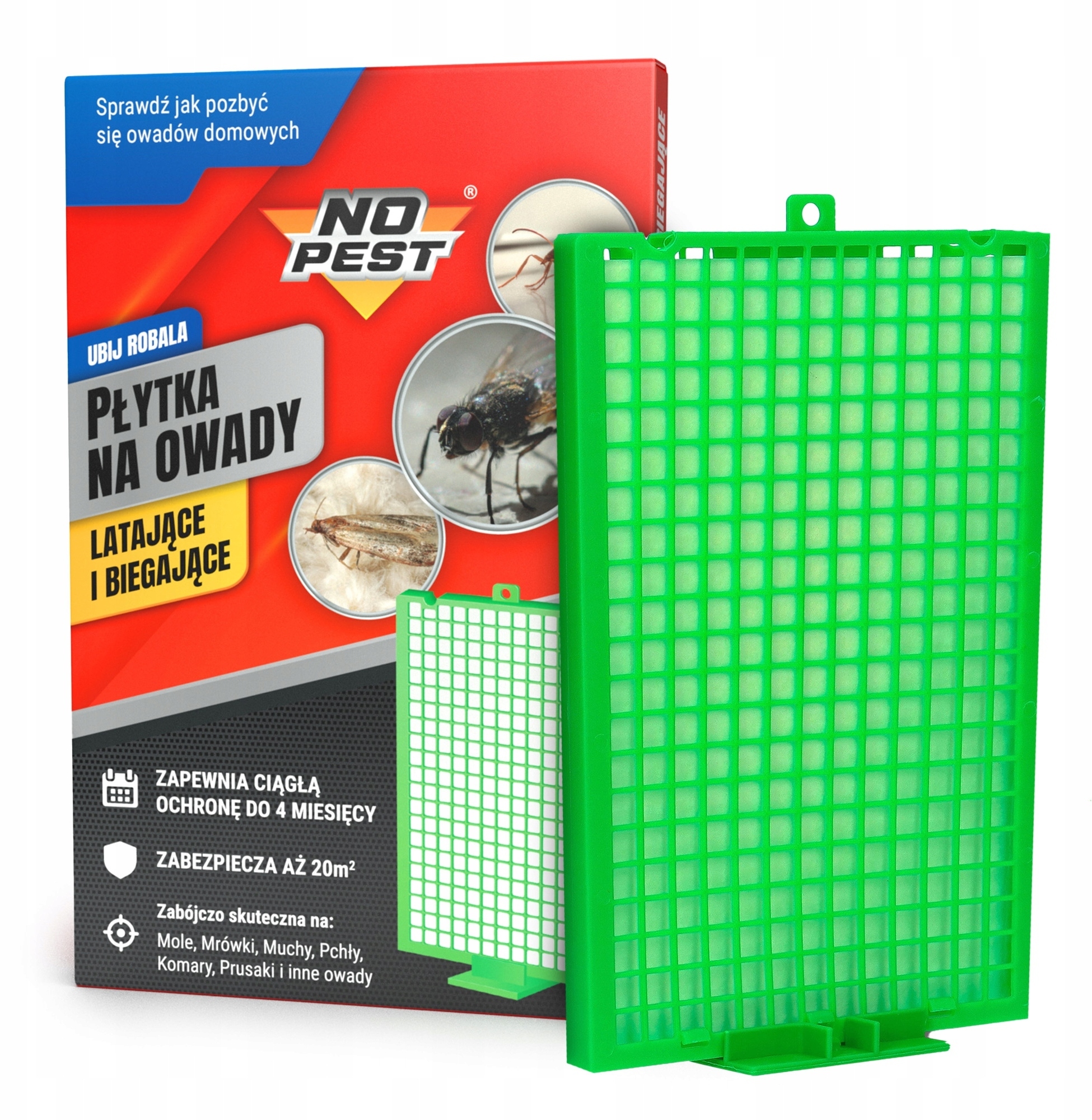 Długotrwałe działanie – Zwalczanie owadów przez 4 miesiące