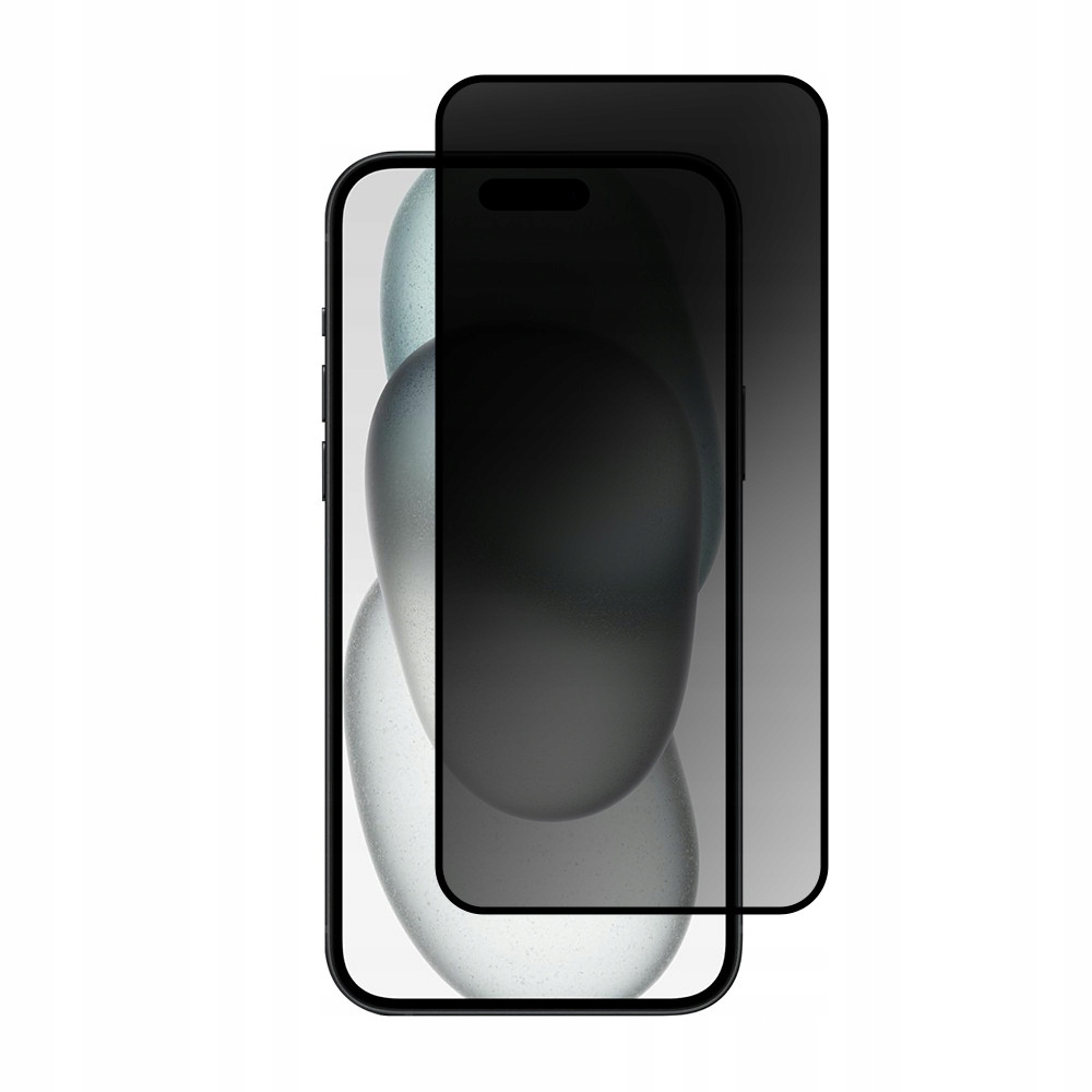 TELTECH PREMIUM SZKŁO HARTOWANE PRIVACY ZACIEMNIAJĄCE IPHONE 15 – Ochrona i prywatność w jednym