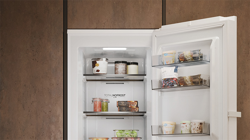 Imponująca pojemność 301 litrów – Idealna dla dużych rodzin