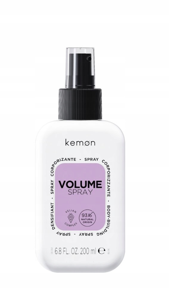 Kemon Volume Spray 200 ml – Zwiększ objętość swoich włosów