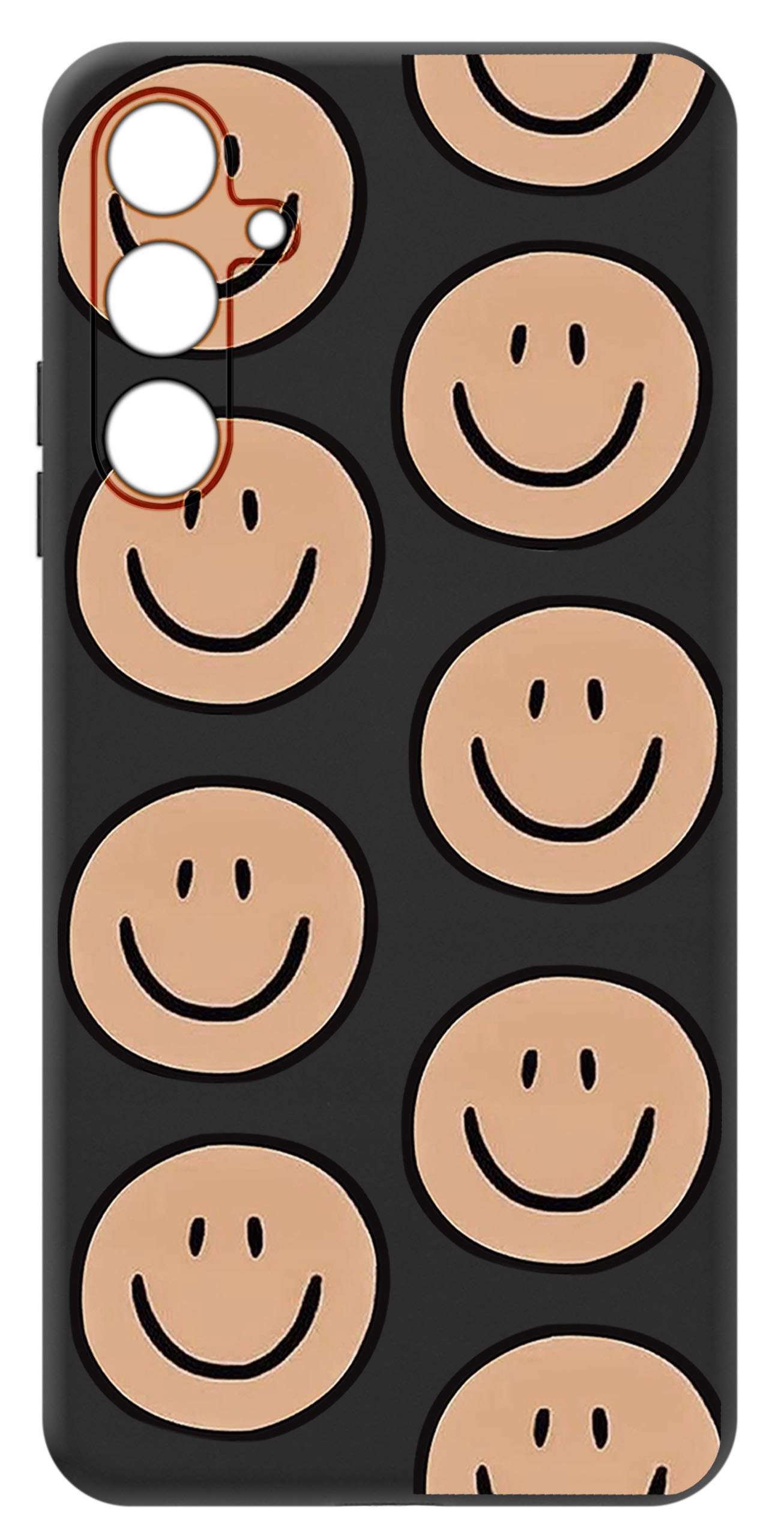 Żywe kolory i atrakcyjny nadruk na czarnym tle