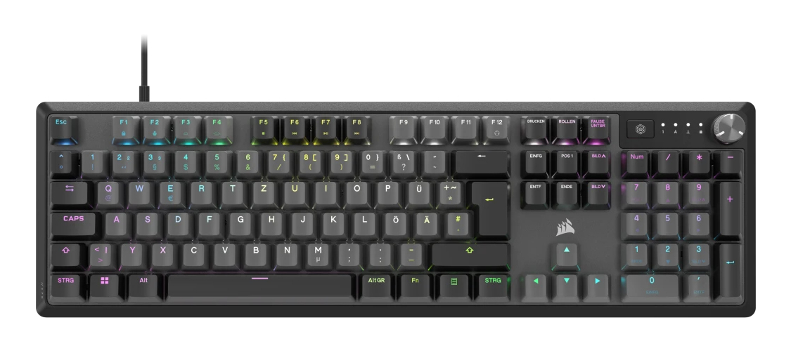 Corsair K70 Core Cherry MX Red – Klawiatura Gamingowa dla Profesjonalistów