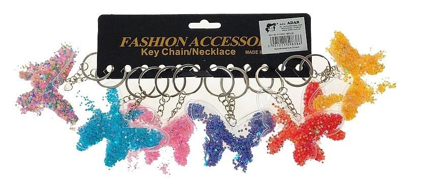 Doskonałe zastosowanie breloka Motyl