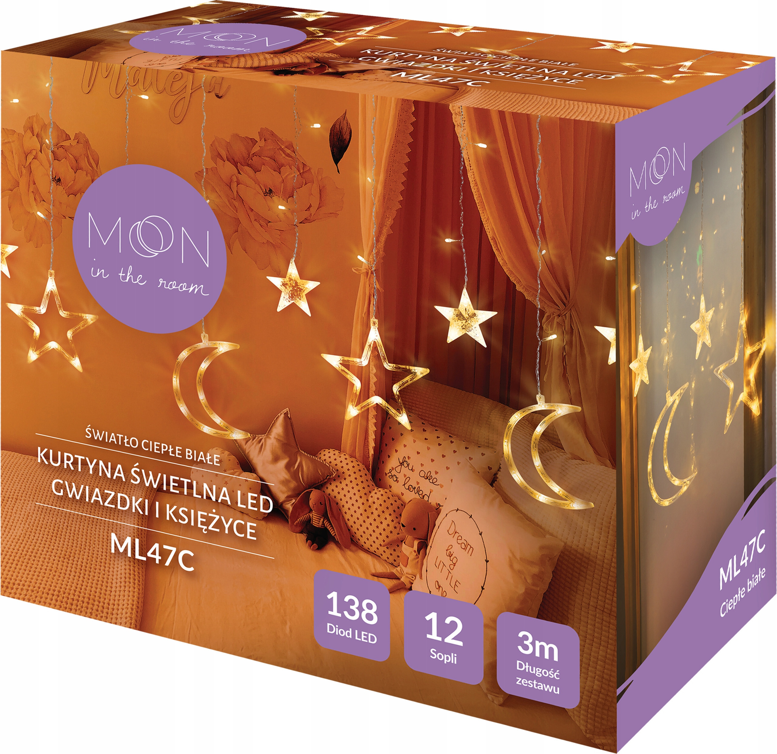 8 trybów świecenia – Dostosuj oświetlenie do swoich potrzeb