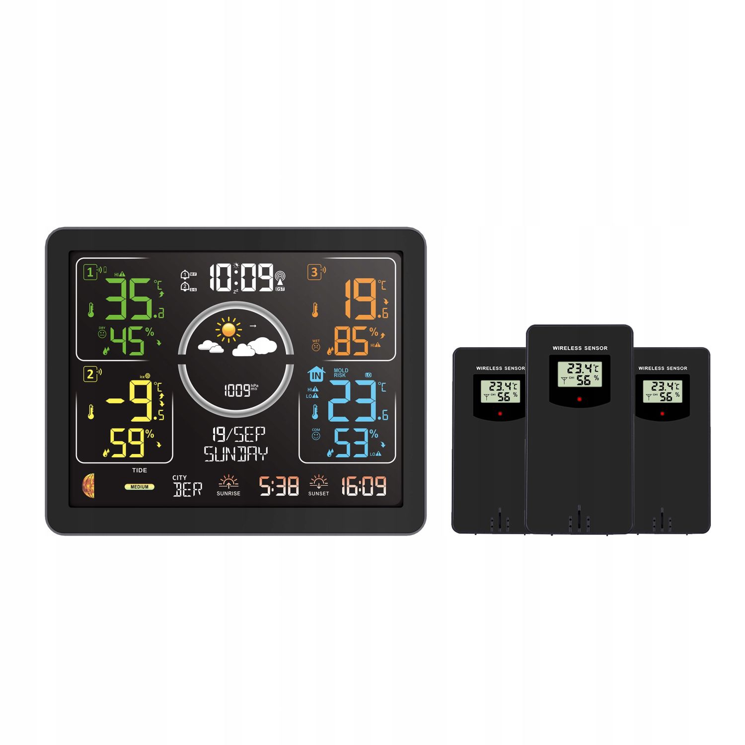 Stacja Pogodowa METEO SP301 – Twój osobisty meteorolog w domu