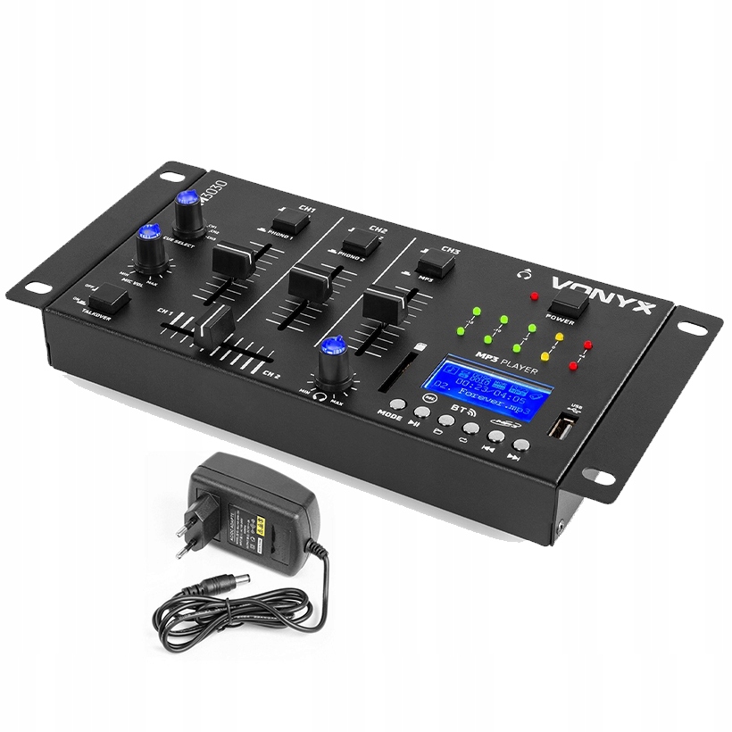 Mikser 4-kanałowy STM3030 VONYX – Idealny wybór dla DJ-ów i entuzjastów audio