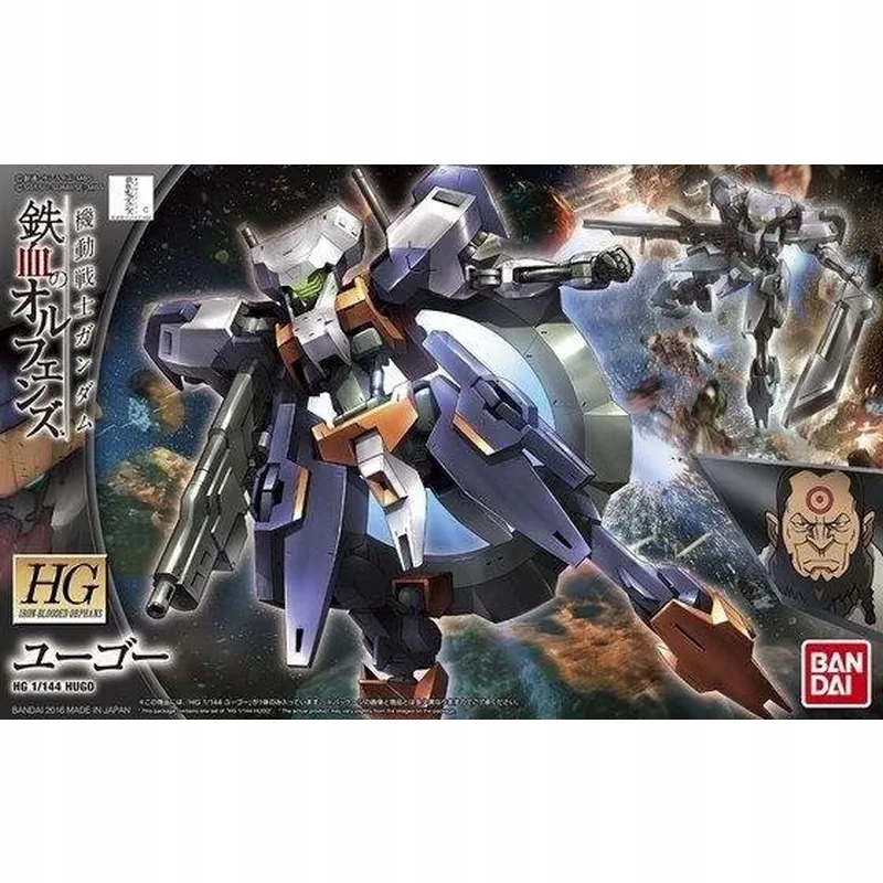 HG 1/144 HUGO – Figurka Gundam do samodzielnego składania