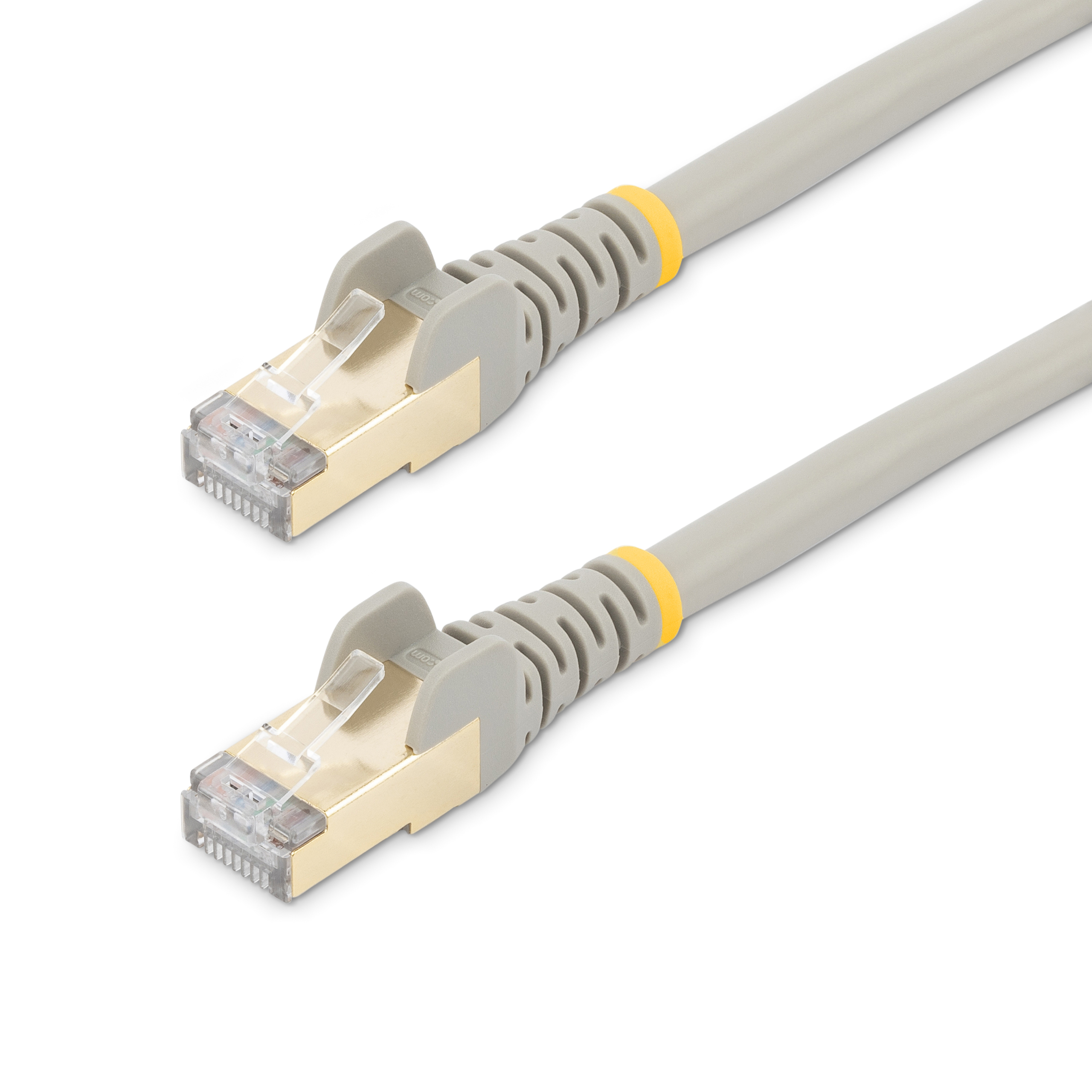 Patchcord CAT6A, STP, 0.5m, szary – Wysokowydajne połączenia sieciowe