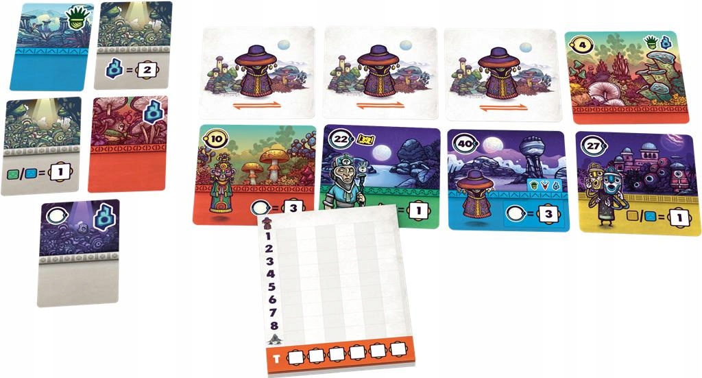 Zawartość zestawu – karty i akcesoria