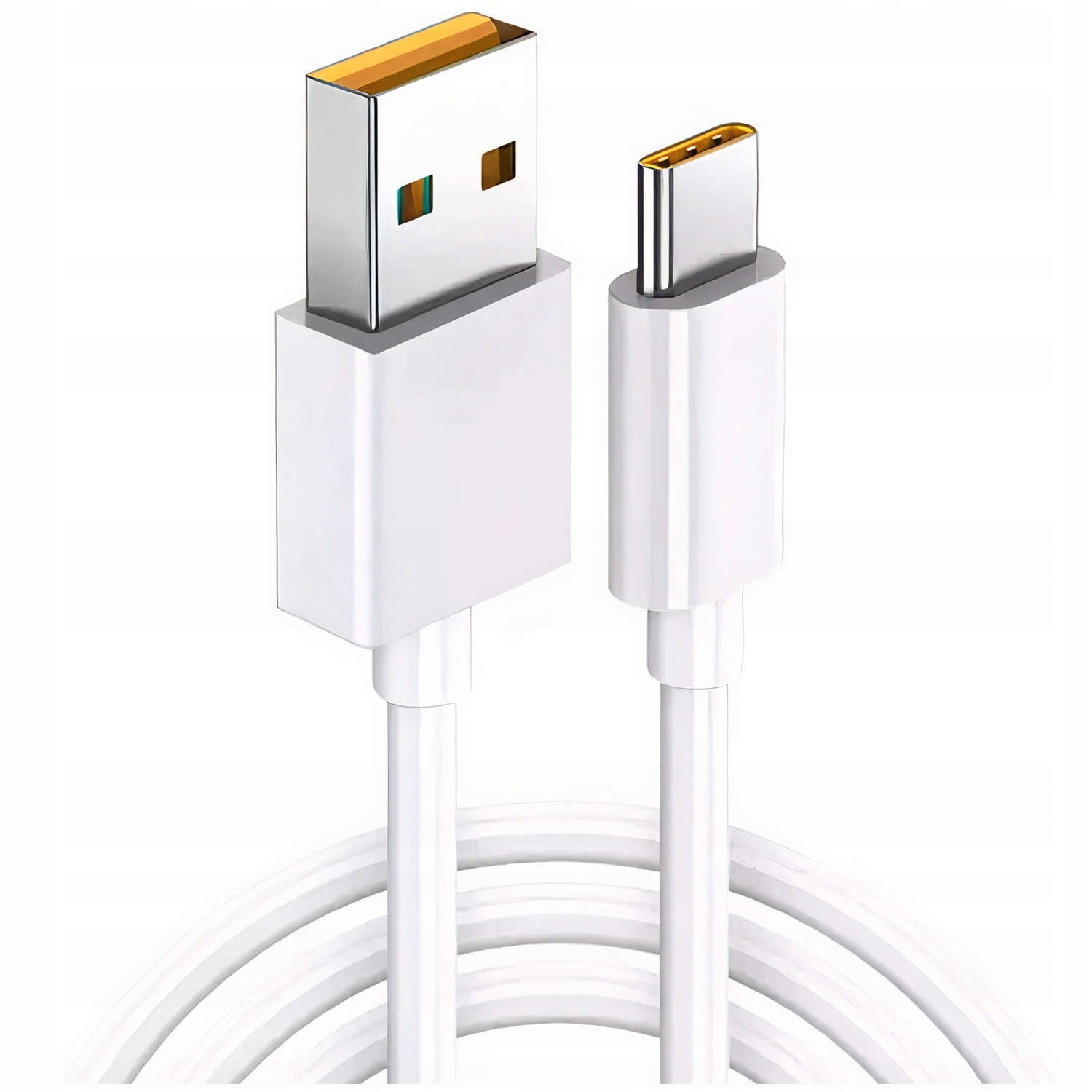 Kabel USB-A - USB-C 1 m Biały – Szybkie ładowanie i transfer danych