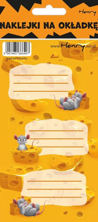 Naklejki na zeszyty - Ser (12szt) EDUKAMP – Kreatywne ozdoby do szkoły