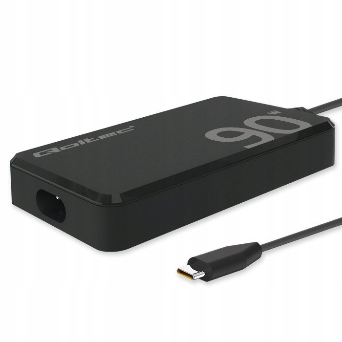 Ładowarka sieciowa Qoltec 90W GaN Super Fast SLIM – Szybkie ładowanie dla laptopów i smartfonów