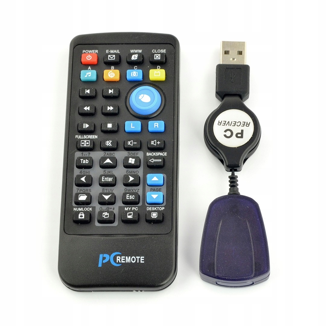 Wbudowana myszka i interfejs USB