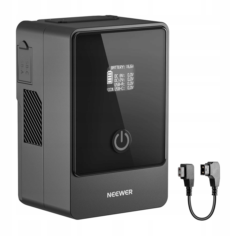 Uniwersalne porty – Dual USB A, USB C oraz DC 8V i 12V