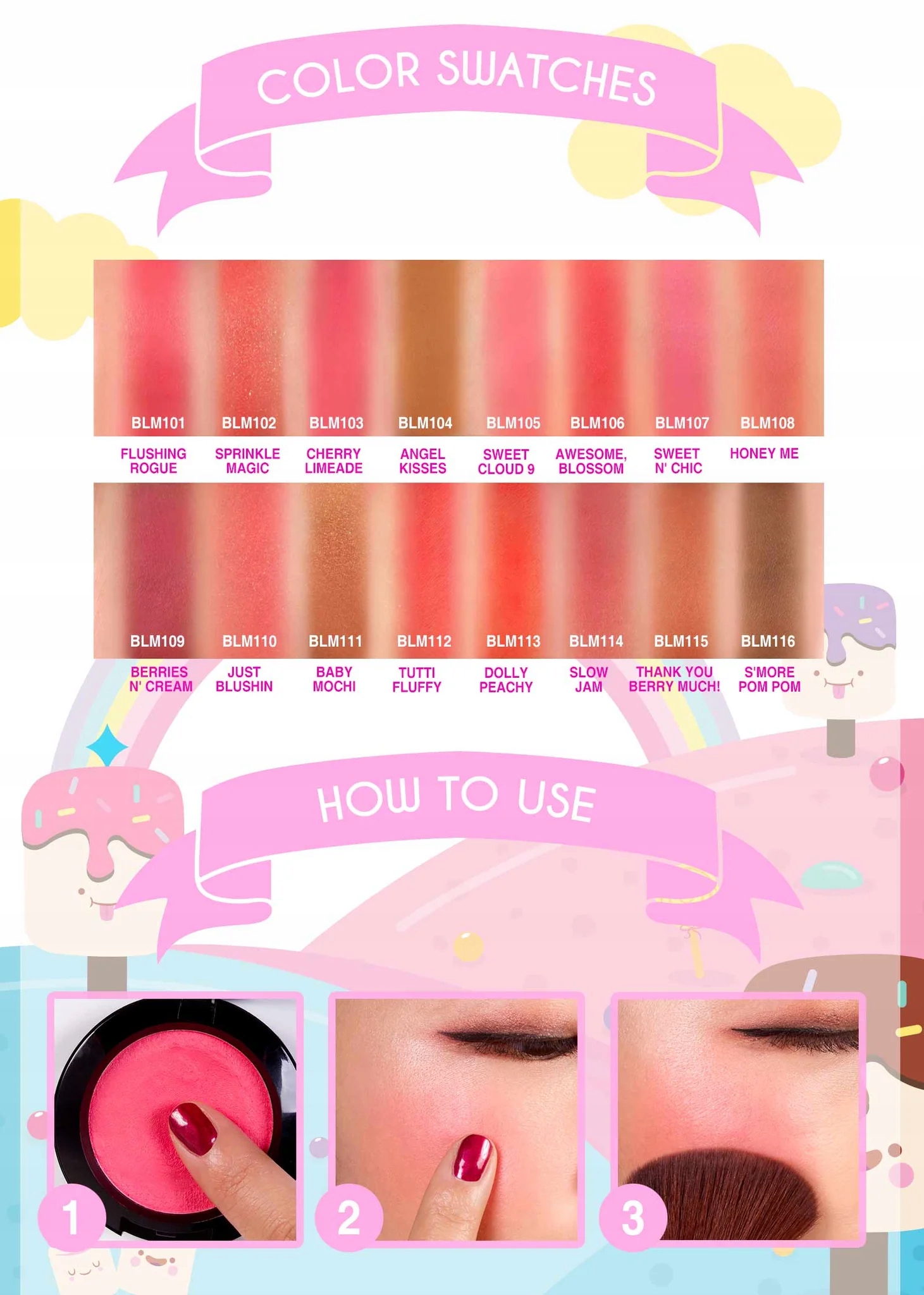 Wielofunkcyjność: róż, bronzer i cień do powiek w jednym