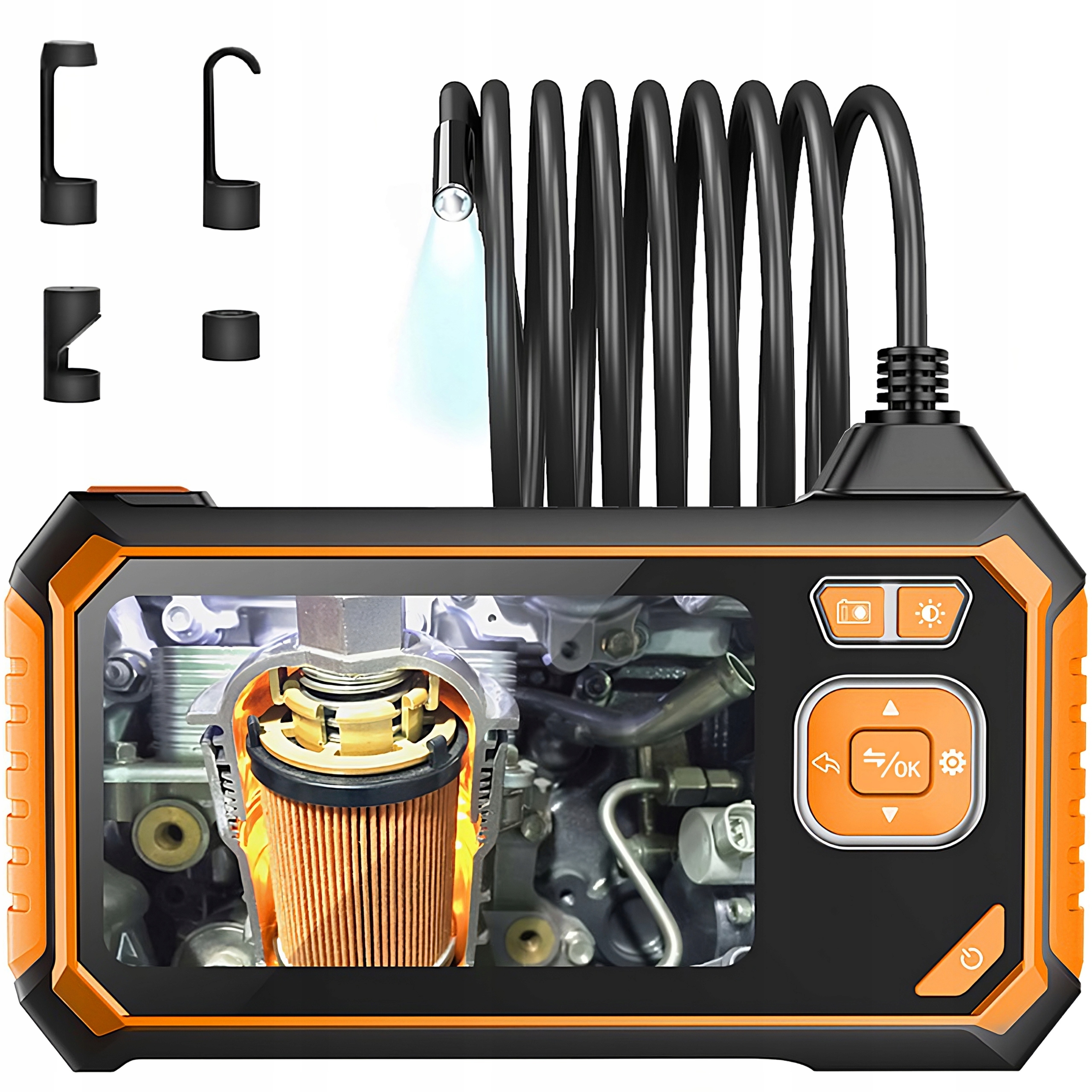 Kamera inspekcyjna endoskop 3M LCD HD 4,3
