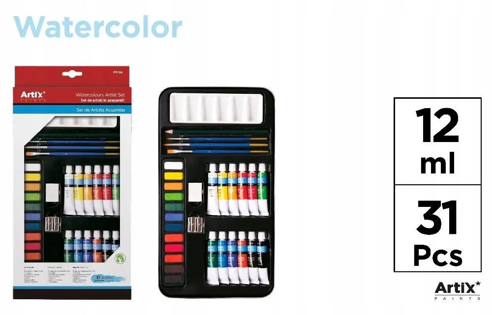 Wygodne przybory do malowania – Pędzelki i akcesoria w zestawie