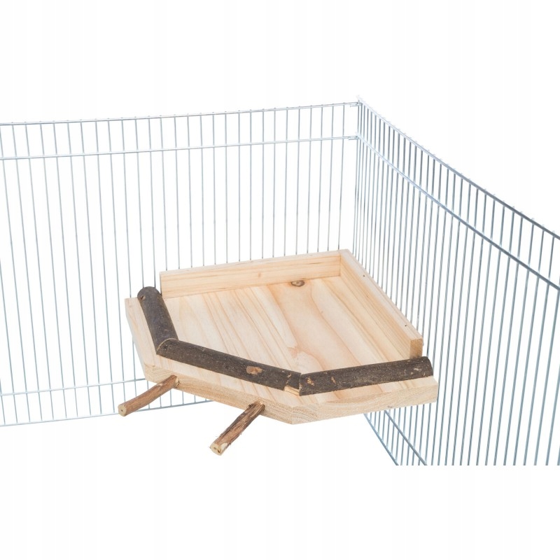 Trixie Półka z grzędami dla ptaków – Idealna zabawa dla Twojego pupila