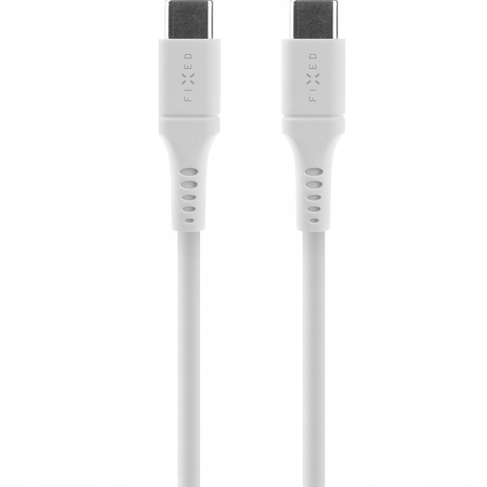 Kabel silikonowy Fixed USB-C/USB-C 0,5 m 60W – Idealne rozwiązanie do ładowania i przesyłania danych