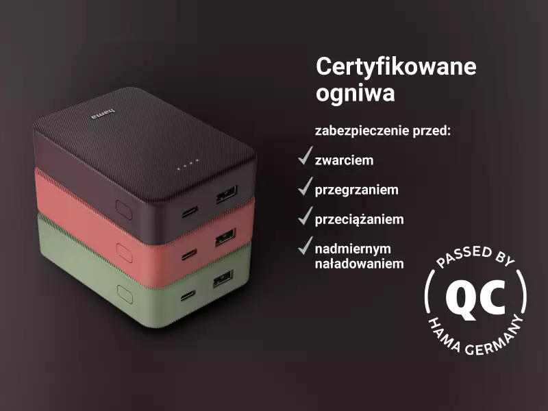 Certyfikowane ogniwa zapewniają bezpieczeństwo ładowania
