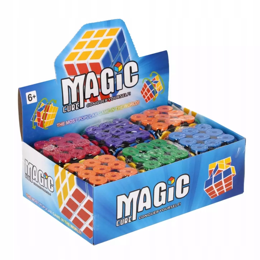 Kostka Magiczna Guzik 6x6x6 MC DISP 6/288 – Rozwijaj zdolności swojego dziecka
