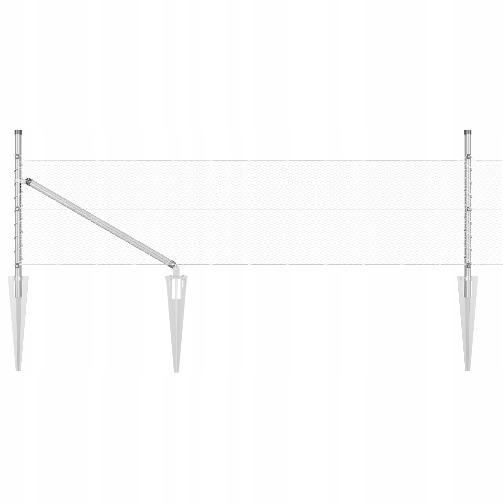 Ogrodzenie sześciokątne 0,5x100 m z ocynkowanej stali Lumarko – Idealne rozwiązanie dla Twojego ogrodu