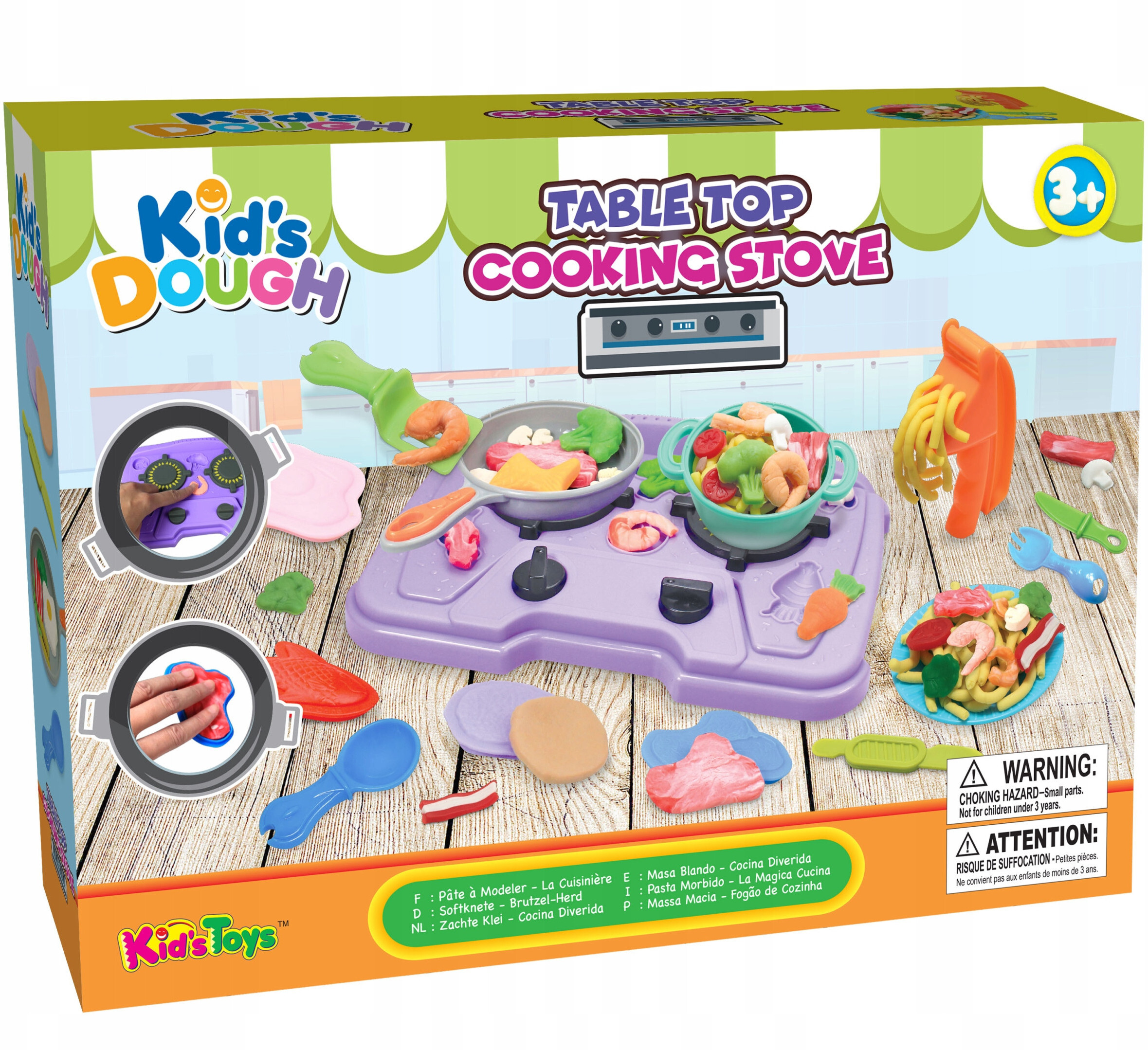 Ciasto-masa kuchnia zestaw SN808 48088 – Kreatywna zabawa dla dzieci