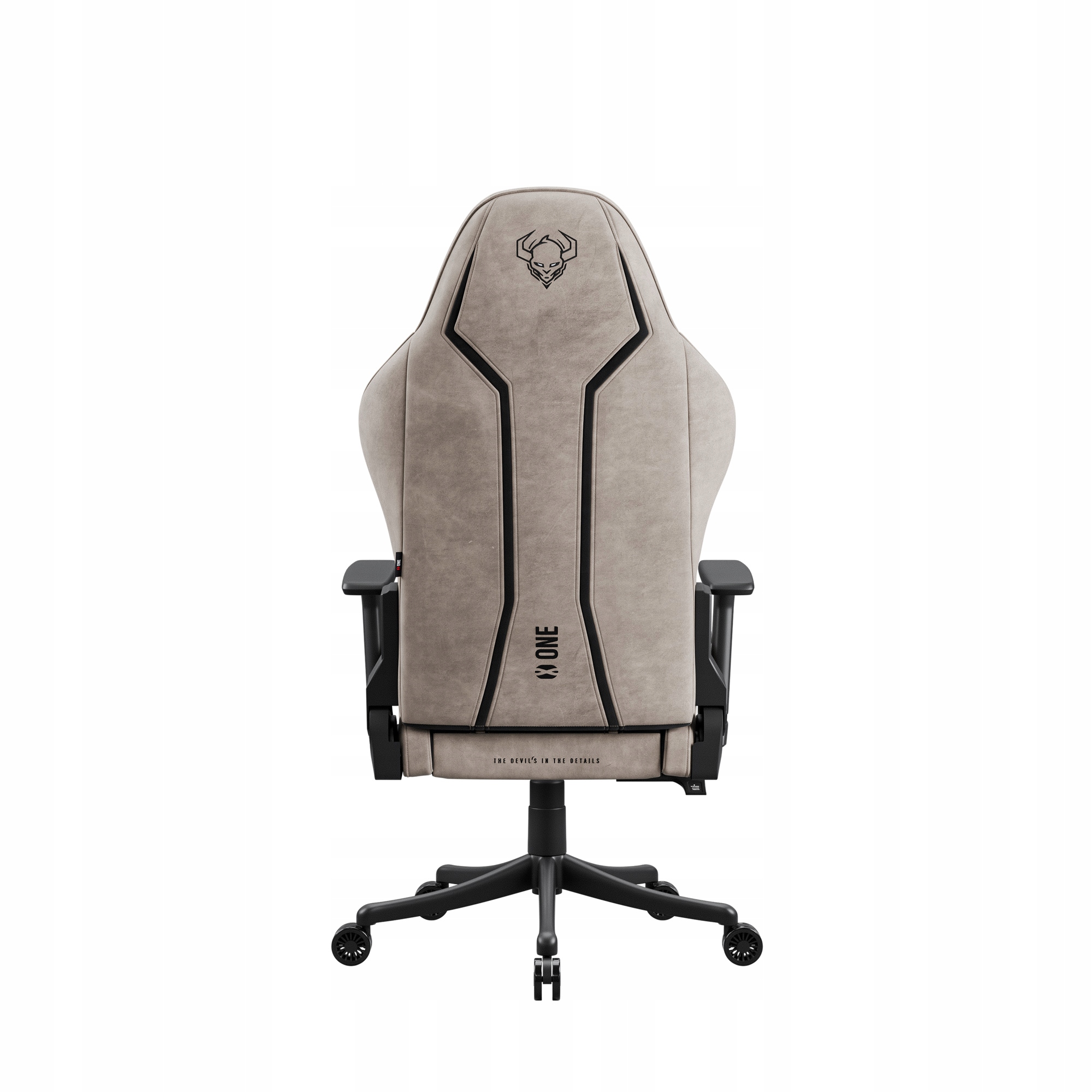 Stylowy design z akcentami w kolorze piaskowym